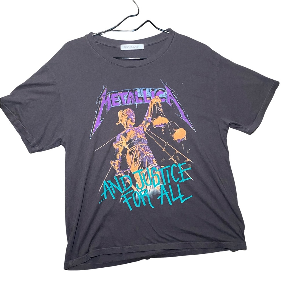 Metallica justice for all graphic tee